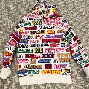 Hysteric Glamour Multicolor Graphic Hoodie
